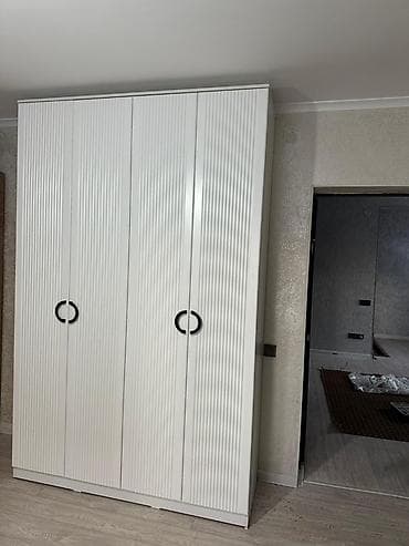 мебель для дачи недорого: Шифоньер, шкаф для одежды, Прямой, ЛДСП — 3