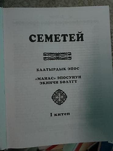 Книга: «Семетей». Баатырдык эпос – вторая часть эпоса «Манас» — 3