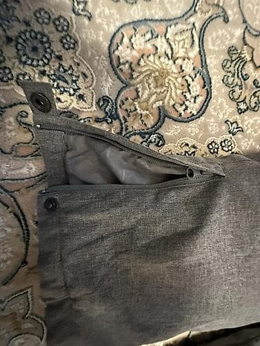 Сырткы кийимдер: Жынсылар жана шымдар, түсү - Боз — 2