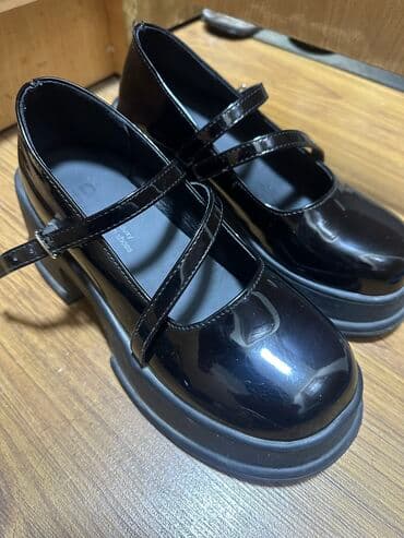 туфли черные с открытым носиком: Туфли 37 размер — 2