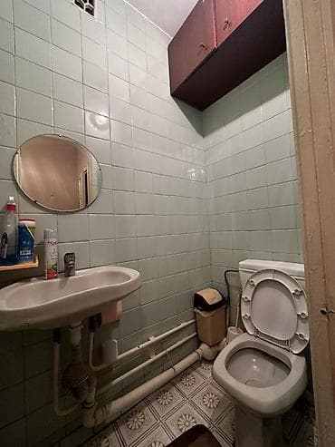 квартира кекрек: 2 комнаты, 49 м², 105 серия, 5 этаж, Старый ремонт — 5