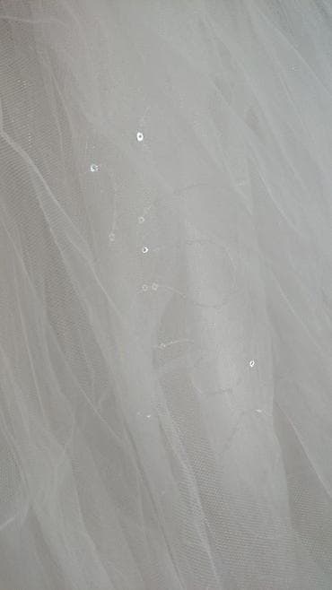паетками: Свадебное платье, One size, С корсетом, Новый — 4