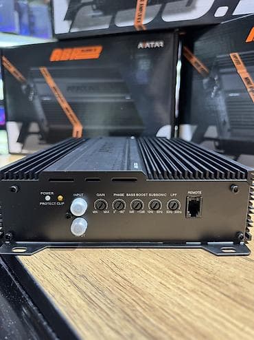 FM модуляторлор: Күчөткүч Жаңы, 1200 Вт, Каналдар: 1 — 6