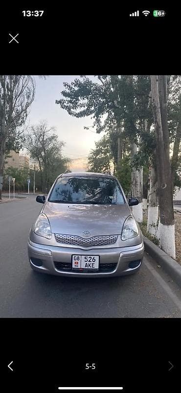 Toyota: Toyota Yaris Verso: 2004 г., 1.3 л, Автомат, Бензин, Минивэн — 3