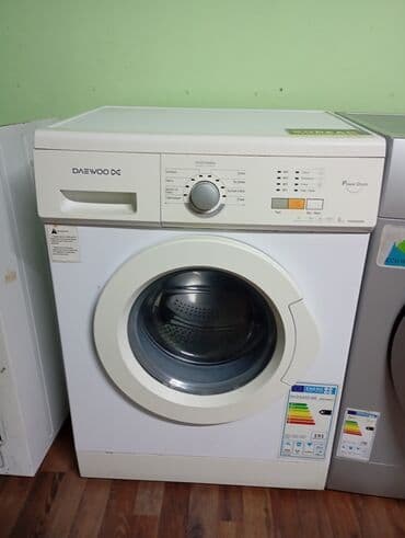 промышленные стиральные машины бу: Стиральная машина Daewoo, Б/у, Автомат, До 5 кг, Компактная — 1
