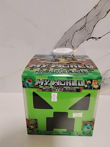 kinect games: MY WORLD Magnetic Cubes — игровой набор с магнитными кубиками в стиле — 3