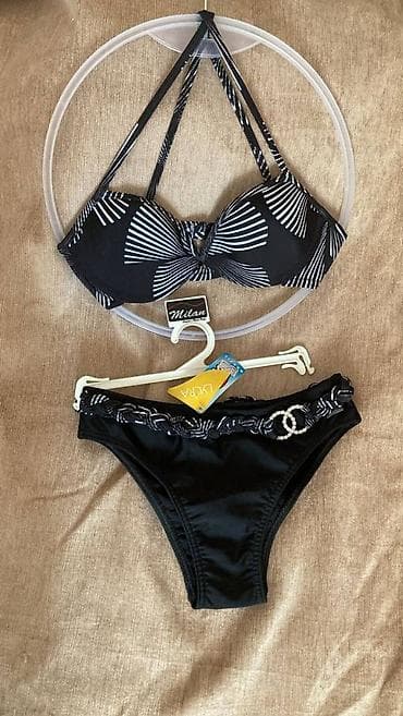 Раздельный купальник, С косточками, S