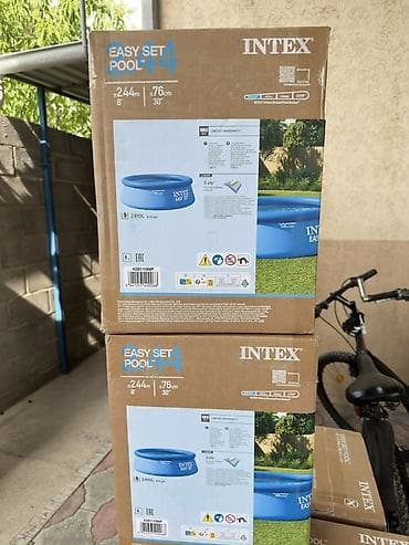 Надувной бассейн Intex Easy Set Pool 244×76 см - Серия: Easy Set - lalafo.kg да Надувной бассейн Intex Easy Set Pool 244×76 см - Серия: Easy Set -