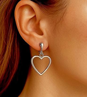серёжки клипсы: Клипсы, серьги сөйкөлөр этнические, средней величины (около3 см) — 1