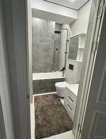 Недвижимость: 2 комнаты, 76 м², Кок-Жар мкр Элитка, 10 этаж, Евроремонт — 4