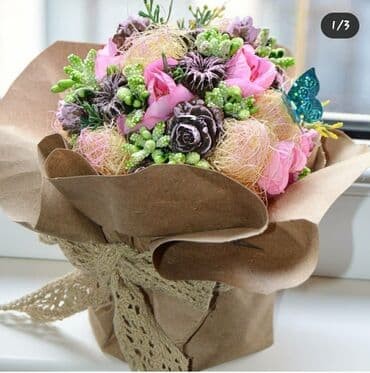 искусственные цветы для декора оптом: Венки, топиарии и др. декор в наличии и на заказ. Идеальный подарок и — 5