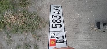 номер 3д: 01KG583AXA нашли на дороге — 3