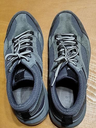 nike react: Мужские кроссовки в серо‑графитовом цвете. Размер - 43 — 5