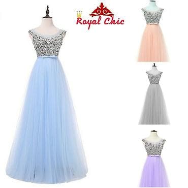 Платье на кыз узатуу, M, С корсетом, Новый, цвет - Серый at lalafo.kg Платье на кыз узатуу, M, С корсетом, Новый, цвет - Серый