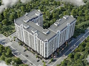 Продажа квартир: 3 комнаты, 117 м², Элитка, 6 этаж, Готовая ПСО (под самоотделку) — 2