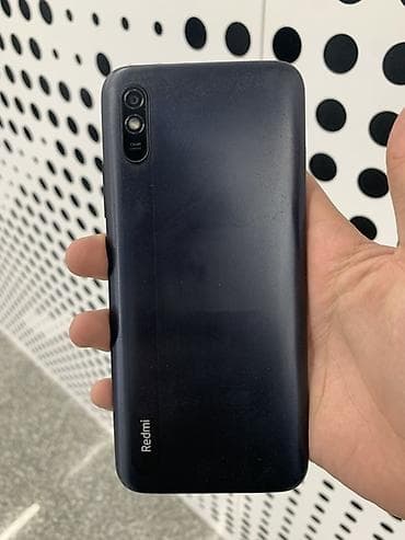 дешевле телефон: Redmi, Redmi 9A, 32 ГБ, цвет - Черный, 2 SIM — 1