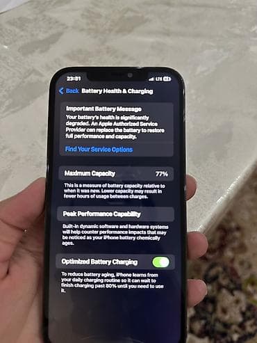 true: IPhone 12 Pro Max, 256 Гб, 76Акб true tone- ✅ face id - ✅ все камеры — 7