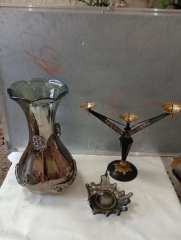 Коллекция декоративного стекла, художественное стеклоделие (советская