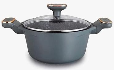 Кастрюли: Кастрюля Uakeen Die-Cast Granite Cookware VK-T628 - Материал — 2
