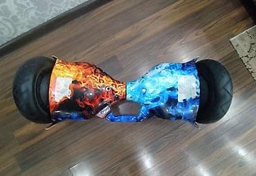 sprinter 2 9: Гироскутер с внедорожными колесами и ярким принтом «Огонь и Лед» — 4