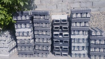 брусчатка бишкек дом брусчатки'' тротуарная плитка бордюры бишкек: Дорожный бордюр, Прессованный, Бетонный, Новый — 9