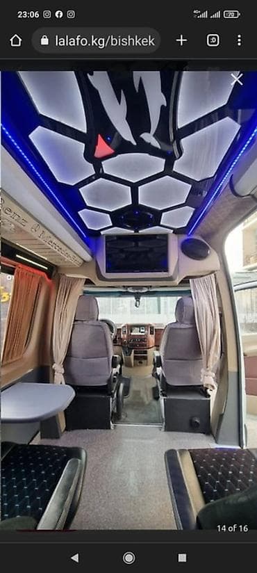 vip bus: Mercedes-Benz Sprinter — пассажирский микроавтобус с VIP-салоном — 10