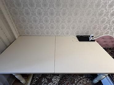 coffee table: Стол трансформер Для кухни, Раскладной стол, Длина, см: 2,5 м см, цвет - Белый — 2