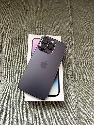 монитор старый: IPhone 14 Pro, Б/у, 256 ГБ, Deep Purple, Коробка, 79 % — 4