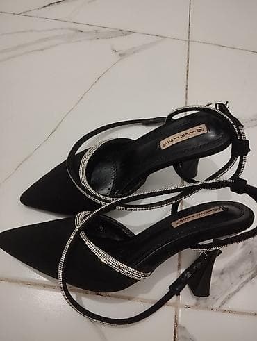 Женская обувь: Туфли, 36, & Other Stories, Б/у, цвет - Черный, Платная доставка — 4