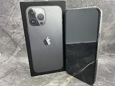 pad 7 pro: IPhone 13 Pro Max, Б/у, 256 ГБ, Графит, Коробка, 83 % — 1