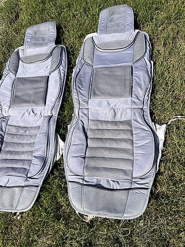 сидушка для машины: Чехлы Тканевые, цвет - Серый, Honda, Б/у — 2