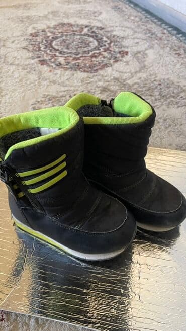 скандия обувь детская зимняя: Детские зимние сапоги/валенки-дутики. - Цвет: черный с — 1