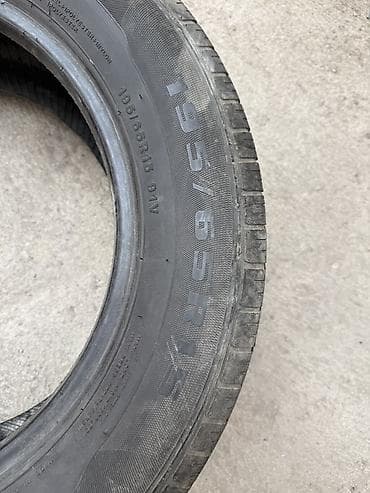 Шины 195 / 65 / R 15, Всесезонная, Б/у, 1 шт, Легковые, Kapsen