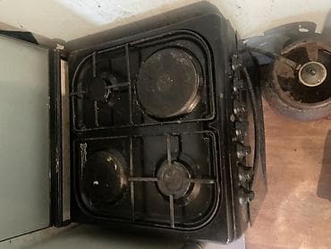 fre fire: Комбинированная кухонная плита с духовкой и - 4 конфорки: 2 газовые — 2