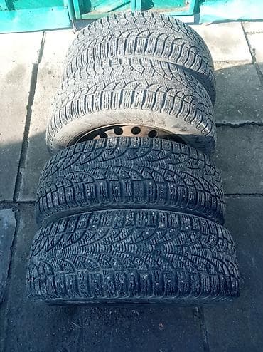 avens: Колеса в сборе 205 / 60 / R 16, Зимняя шипованная, Комплект, Железные, отверстий - 5 — 1