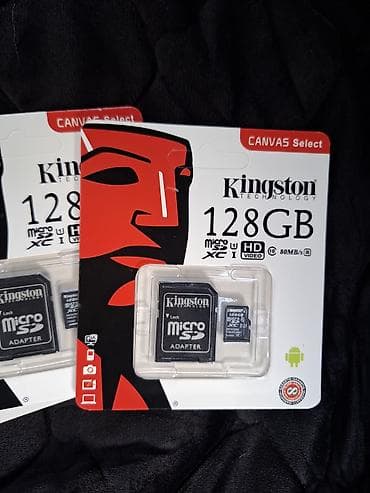 compact flash: Kingston 128GB microSDXC карта памяти Новая, запечатанная. 📦 В — 2