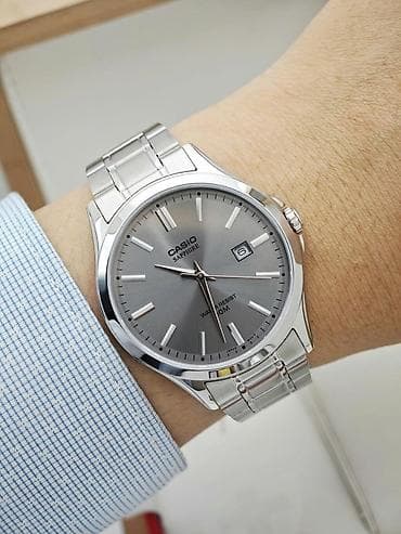 Аксессуары: Классические часы часы, Casio, Мужские, Новый — 1