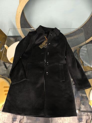 Прокат одежды: Пальто, Классика, Осень-весна, По колено, Однобортная модель, M — 1