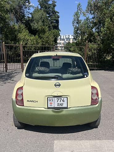 Транспорт: Nissan March: 2004 г., 1.2 л, Автомат, Газ, Хэтчбэк — 4