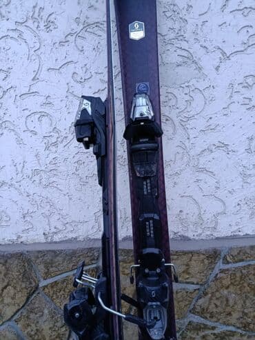лыжа цена в бишкеке: Salomon, Универсальные, С креплениями, Б/у — 2