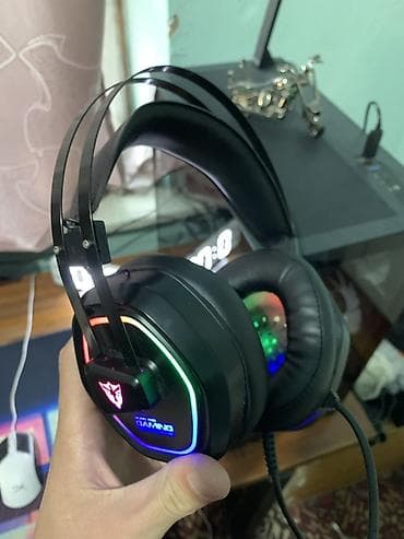 света лента: Продаю Игровые наушники GAMING с RGB‑подсветкой В идеальном состояние — 2