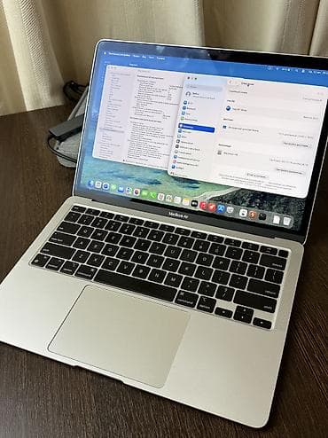 MacBook Air M1, 8/512 — новый аккумулятор Быстрый и надёжный ноутбук
