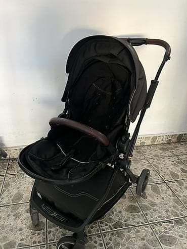 brio брио: Коляска, Другой бренд, цвет - Черный, Б/у, Бесплатная доставка — 5