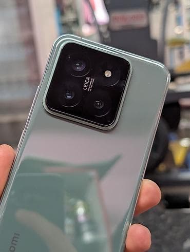 Xiaomi, 14, Б/у, 512 ГБ, цвет - Зеленый, 2 SIM