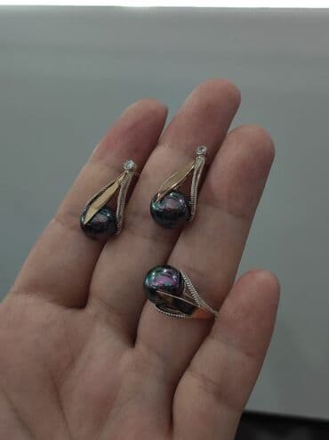 свадебные платья от производителя: Набор украшений, Проба 925, Женские, Новый — 2