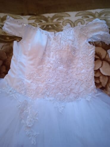 Прокат одежды: Свадебное платье, 4XL, Б/у — 1