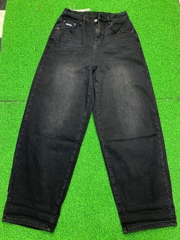 джинсы с манжетами мужские: Джинсы мужские, свободный крой. Варианты: - Серый деним с эффектом — 8