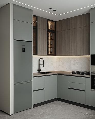 шторы для кухни бишкек: Мебель на заказ, Кухня, Кухонный гарнитур — 9