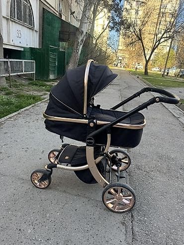 Детский мир: Детская коляска 3 в 1 (люлька + прогулочный блок/сиденье + — 1