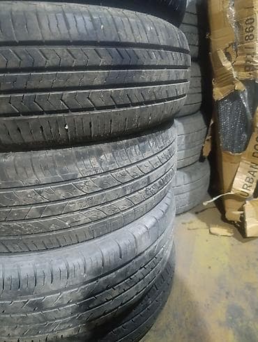 покрышка жигули: Шины 235 / 55 / R 17, Б/у, Легковые, Dunlop — 1
